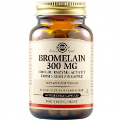 Solgar Bromelain 300mg, 60veg.caps